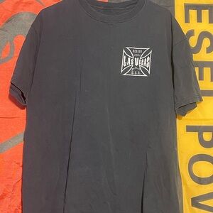 Las Vegas Graphic Black T-Shirt